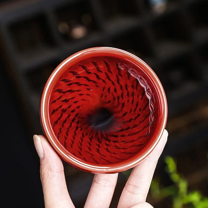 vampire jian zhan tenmoku ware tea cup