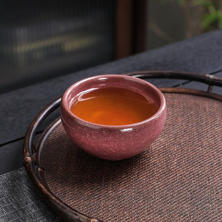 blush jian zhan tenmoku ware tea cup