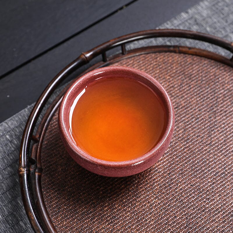 blush jian zhan tenmoku ware tea cup