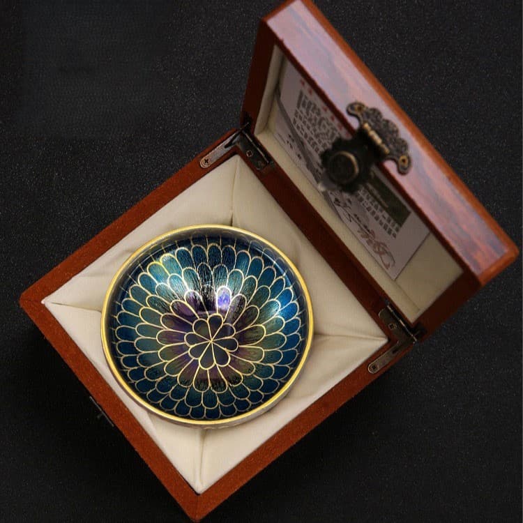 Stereo Feng shui Tenmok Tea Cup Jian Zhan Bowl
