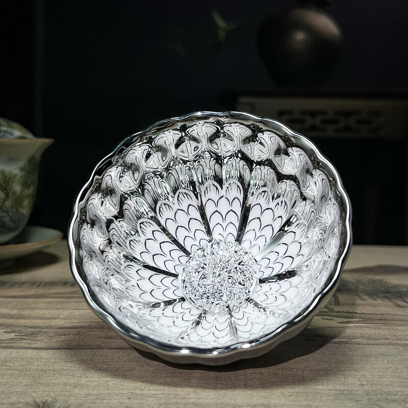 Dragon Tenmoku Jian Zhan Tea Cup
