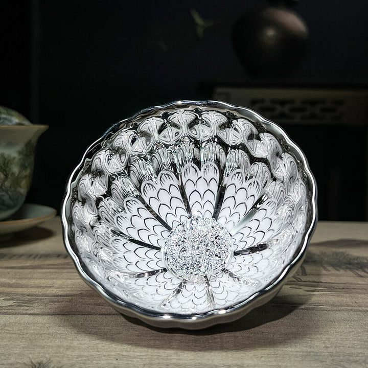 Dragon Tenmoku Jian Zhan Tea Cup