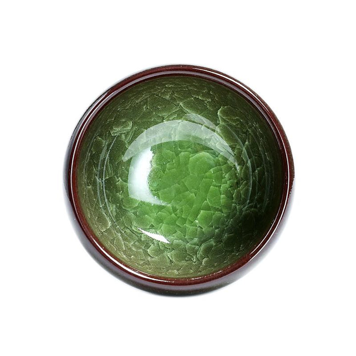 emerald jiazn zhan tenmoku ware tea cup