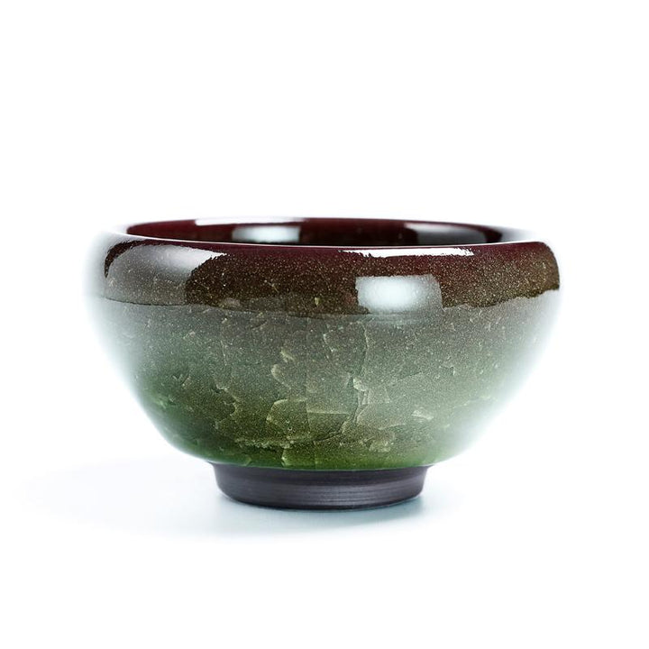 emerald jiazn zhan tenmoku ware tea cup