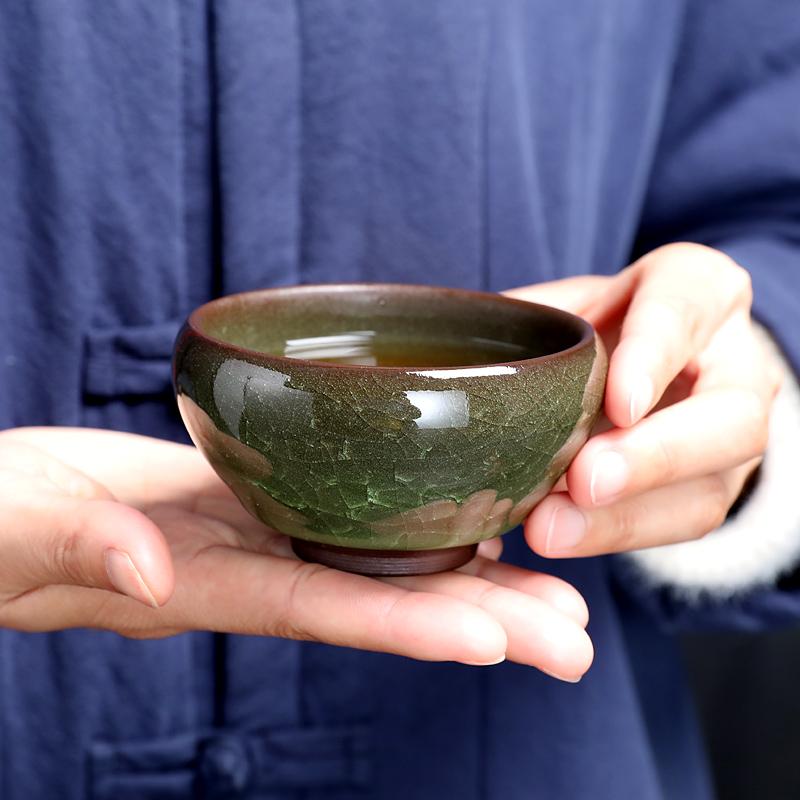 emerald jiazn zhan tenmoku ware tea cup