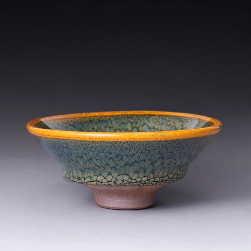 Green Jian Zhan Tenmoku Tea Cup
