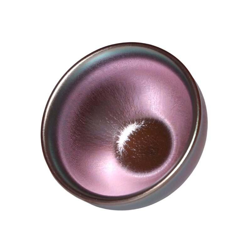 Tenmoku Tea Cup Color Purple