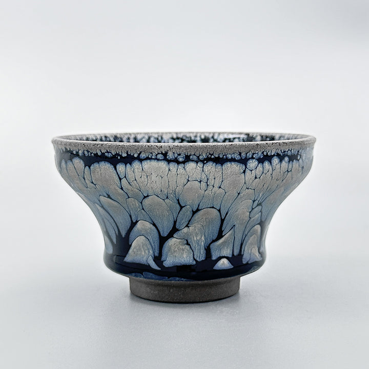 Magnolia Black Glaze Tenmoku Jianzhan Tea Cup