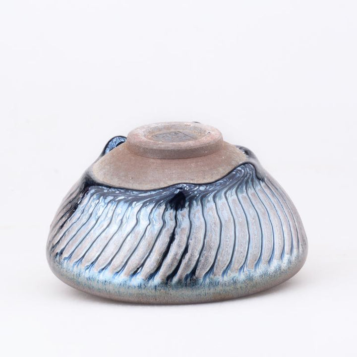 Thread Chawan Tenmoku Tea Bowl