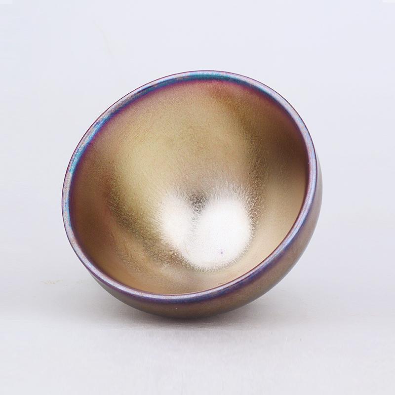 smooth jian zhan tenmoku ware tea cup